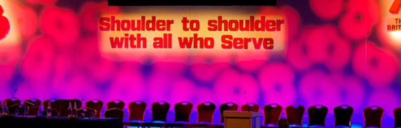 Royal British Legion Conference - Lighting & Sound by Acclaimed Production