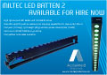 Miltec LED Batten Hire Flyer